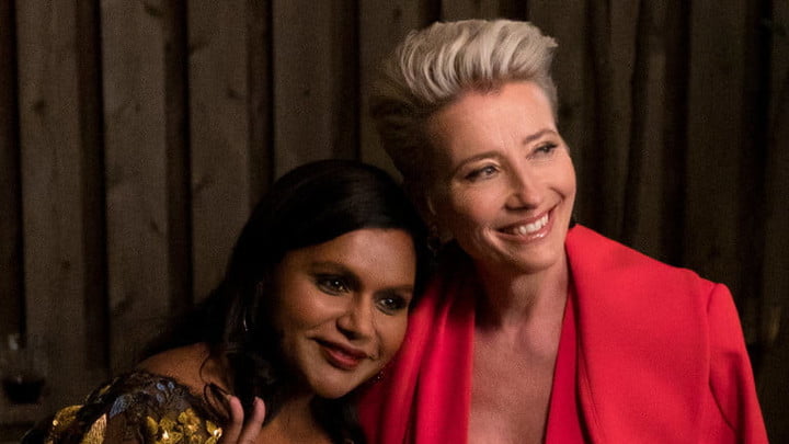 Mindy Kaling and Emma Thompson in Late Night