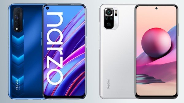 Realme Narzo 30 Vs Redmi Note 10S: Which One To Choose? Realme Narzo 30 Vs Redmi Note 10S: Which One To Choose?