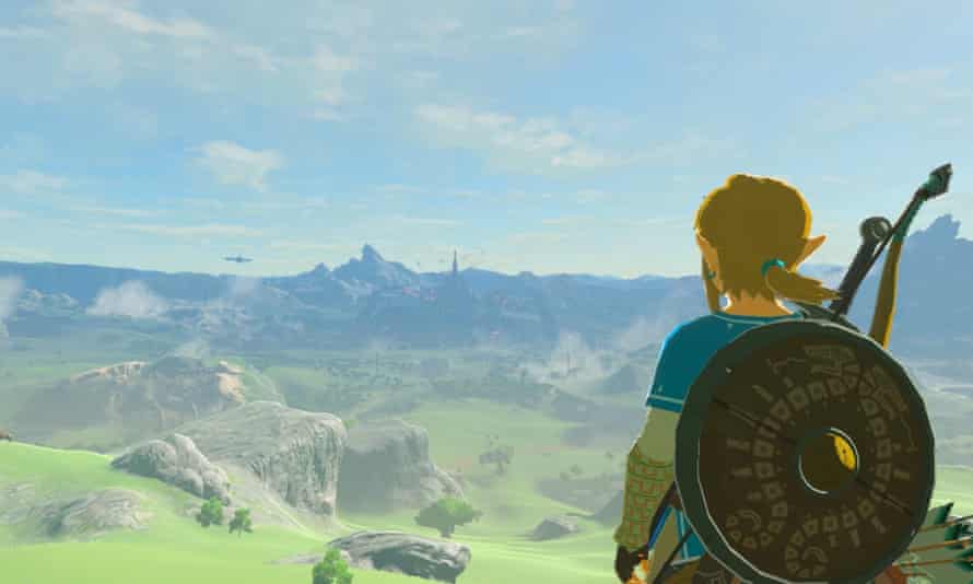A scene from The Legend of Zelda: Breath of the Wild.