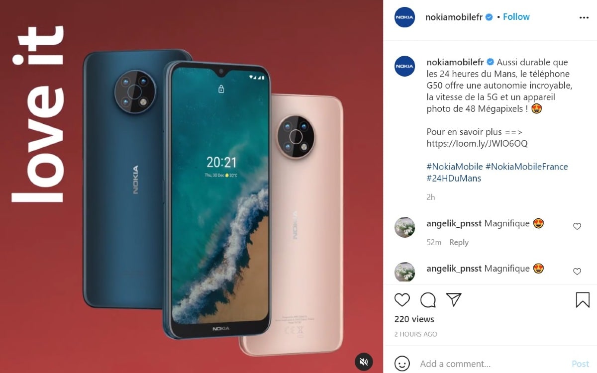 nokia g50 instagram post image nokiamob net Nokia G50